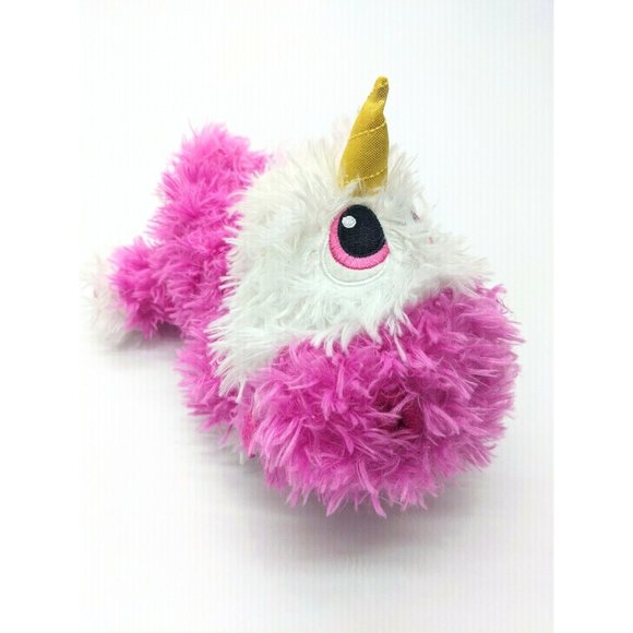 Stuffies Baby Prancine Unicorn Plush Stuffed Animal Secret Pockets Zipper Mouth - Picture 1 of 5
